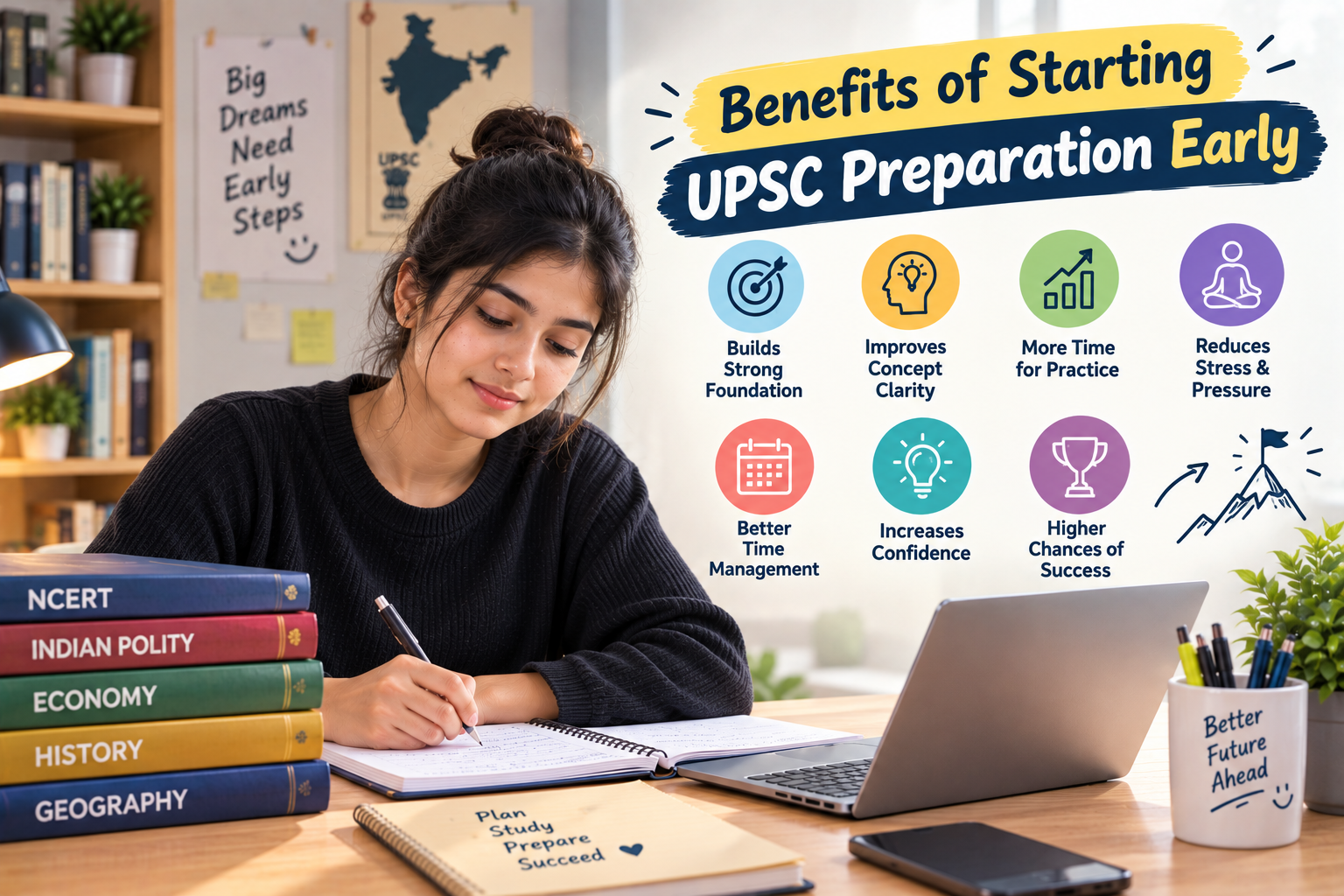Benefits of Starting UPSC Preparation Early