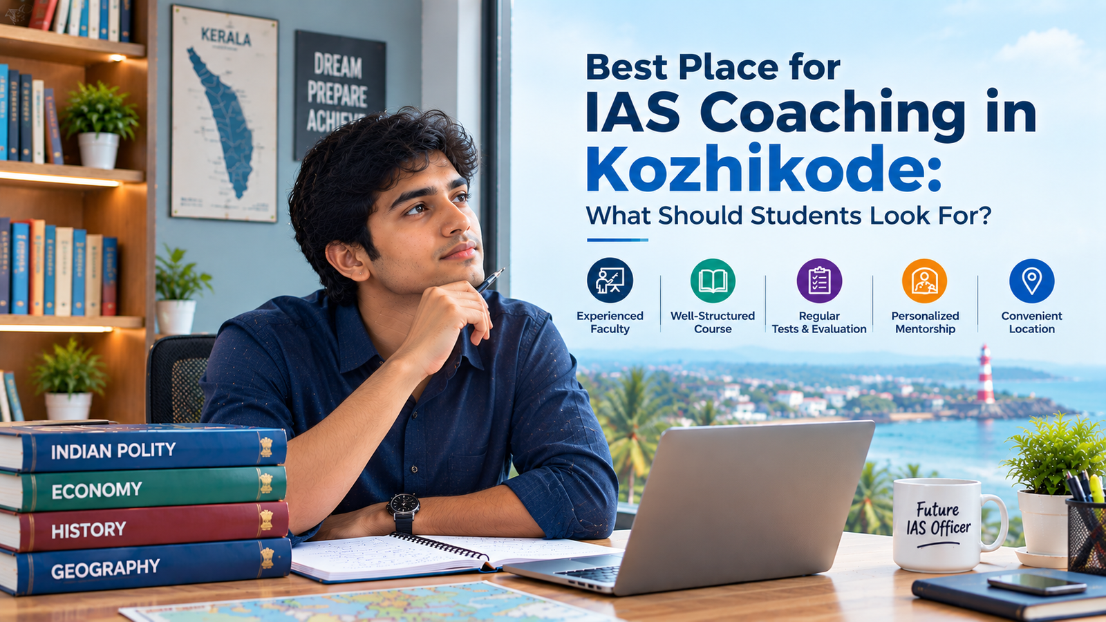 Best Place for IAS Coaching in Kozhikode: What Should Students Look For?